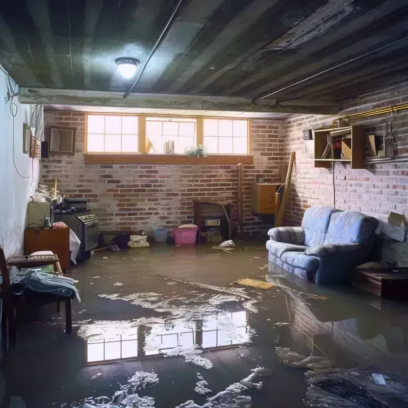 Flooded Basement Cleanup in East Gull Lake, MN